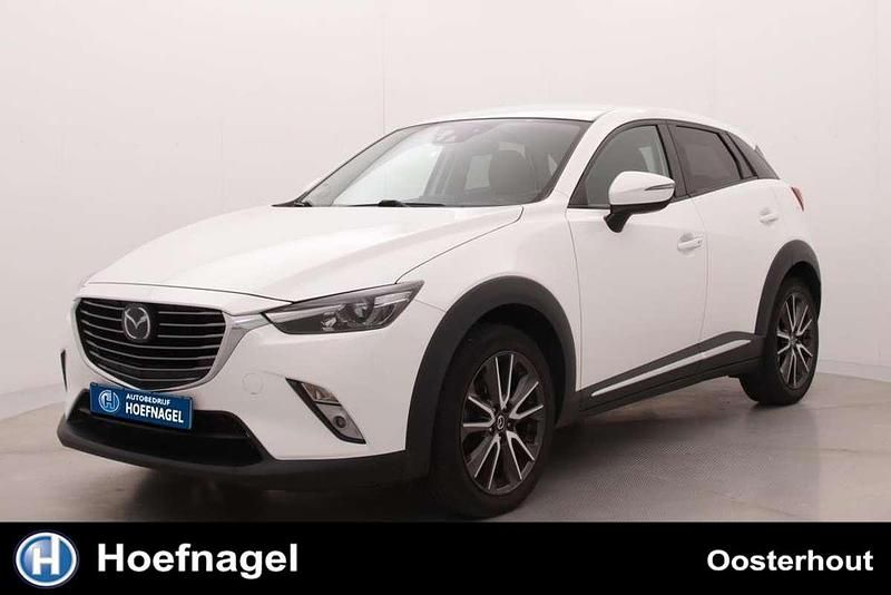 Wit Gebruikt 2017 Mazda CX-3 Luxury SUV | € 16.900 (Eerlijke prijs) - Afbeelding 1/4