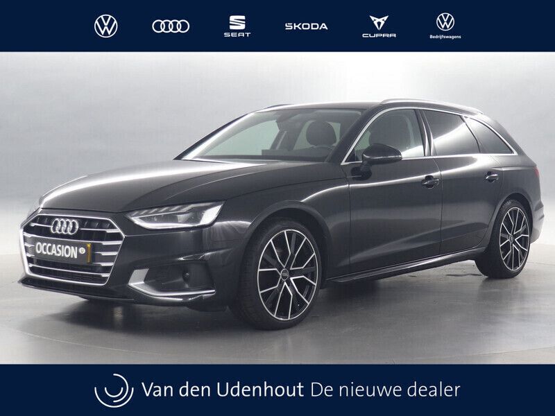 Zwart Gebruikt 2020 Audi A4 Business Stationwagen | € 27.990 (Eerlijke prijs) - Afbeelding 1/4