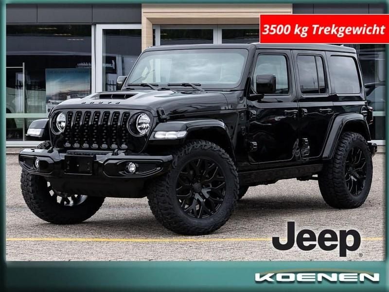 Zwart Nieuw 2025 Jeep Wrangler SUV | € 144.915 - Afbeelding 1/4