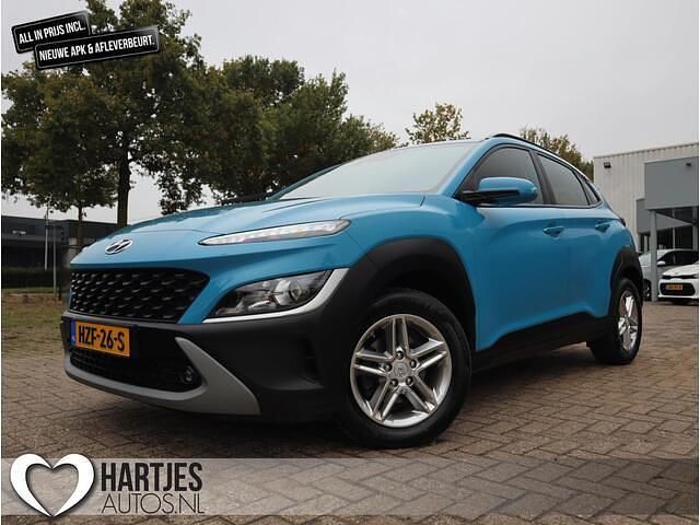 Blauw Gebruikt 2021 Hyundai Kona Comfort SUV | € 17.950 (Goede deal) - Afbeelding 1/4