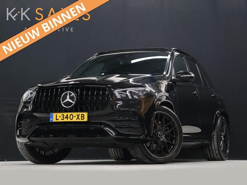 Zwart Gebruikt 2021 Mercedes GLE350 Premium Plus SUV | € 59.740 (Eerlijke prijs) - Afbeelding 1/4