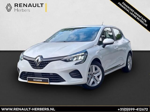 Wit Gebruikt 2020 Renault Clio V Zen Hatchback | € 13.650 (Eerlijke prijs) - Afbeelding 1/4