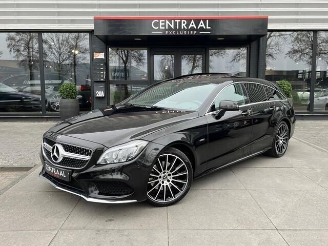 Zwart, metallic lak Gebruikt 2018 Mercedes CLS250 Shooting Brake AMG Stationwagen | € 27.950 - Afbeelding 1/4