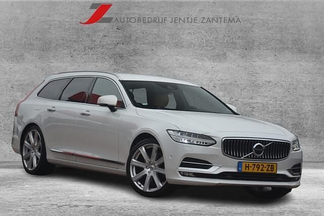 Wit Gebruikt 2017 Volvo V90 Inscription Stationwagen | € 19.999 (Goede deal) - Afbeelding 1/4