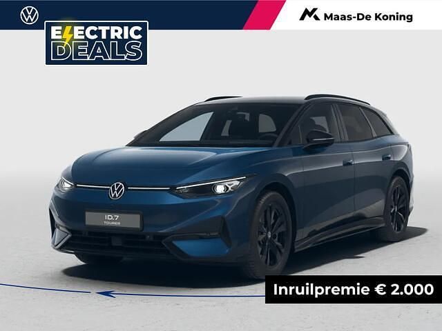 Blauw, metallic lak Nieuw 2025 VW ID.7 Edition Sedan | € 49.980 - Afbeelding 1/4