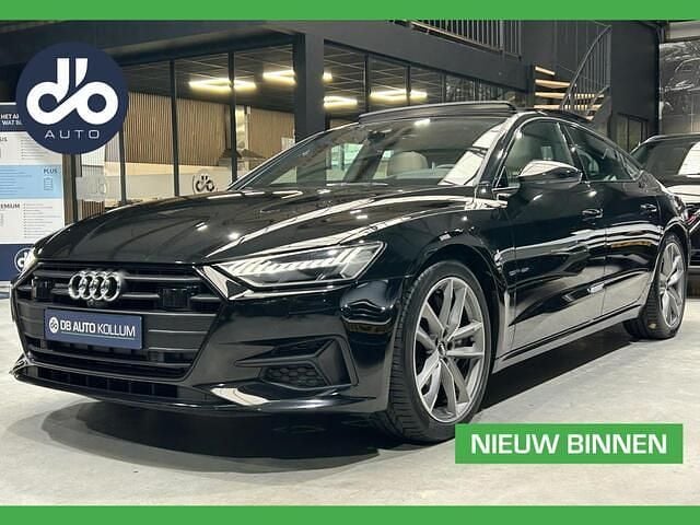 Zwart (metallic) Gebruikt 2020 Audi A7 Sportback Proline Hatchback | € 39.934 (Super prijs) - Afbeelding 1/4