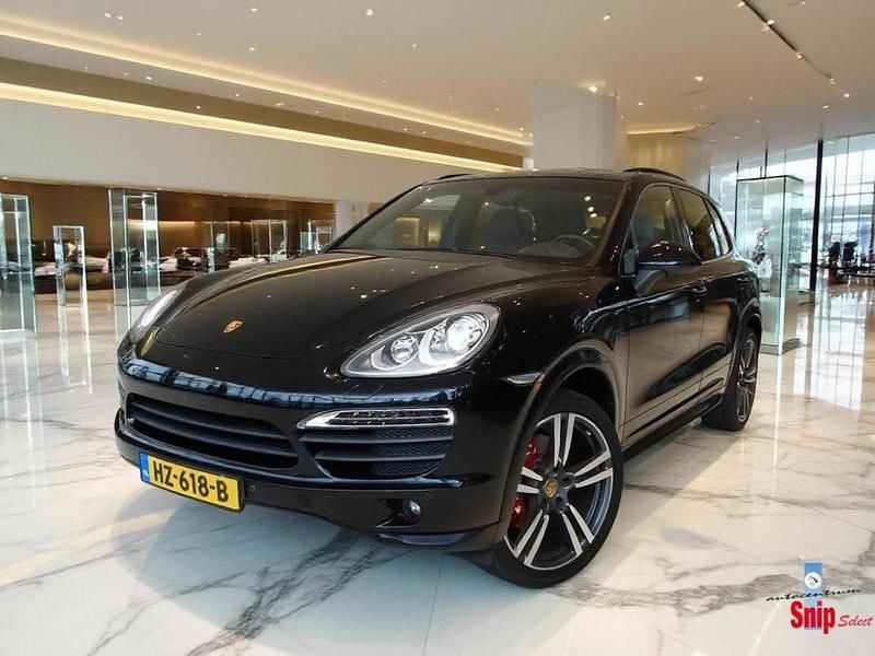 Zwart Occasion 2012 Porsche Cayenne SUV | € 26.500 (Eerlijke prijs) - Afbeelding 1/3