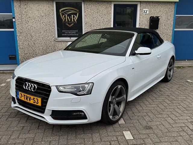 Occasion Audi A5 Cabriolet S-Line 170 PK (125 kW) 2014 Wit Cabriolet