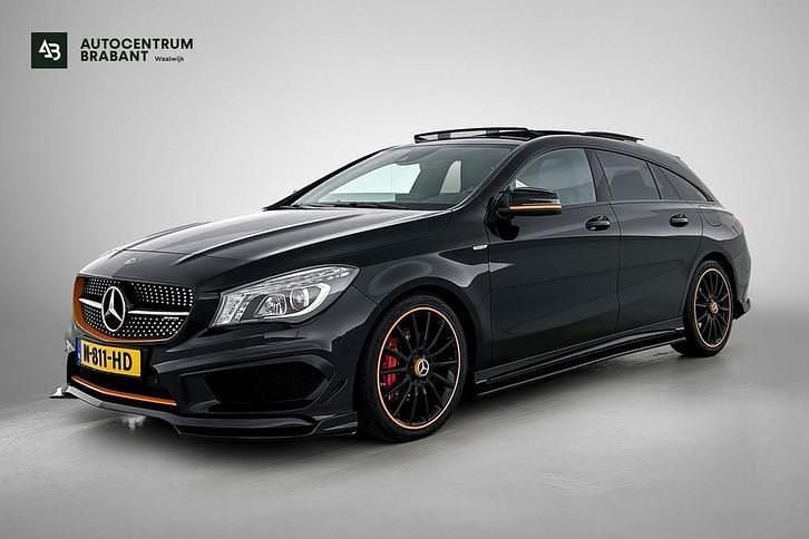 Zwart Gebruikt 2016 Mercedes CLA200 Shooting Brake OrangeArt Edition Stationwagen | € 19.995 (Eerlijke prijs) - Afbeelding 1/3