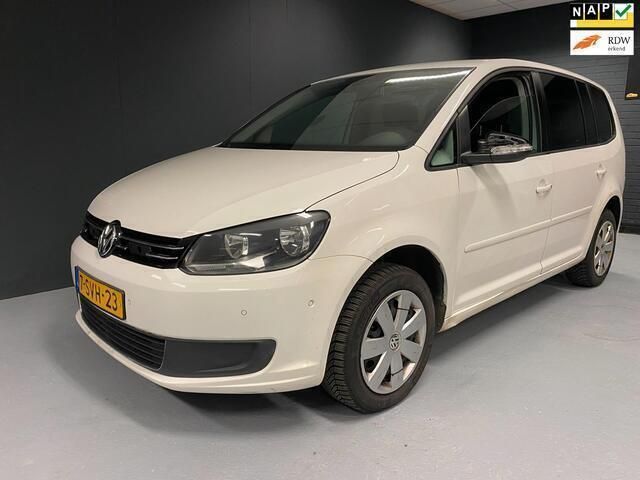 Wit Gebruikt 2014 VW Touran MPV | € 6.499 (Super prijs) - Afbeelding 1/4