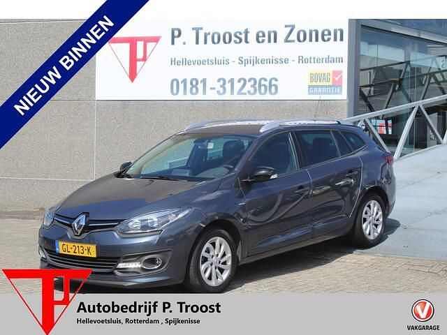 Occasion Renault Mégane GrandTour LIMITED 116 PK (85 kW) 2015 Grijs Stationwagen