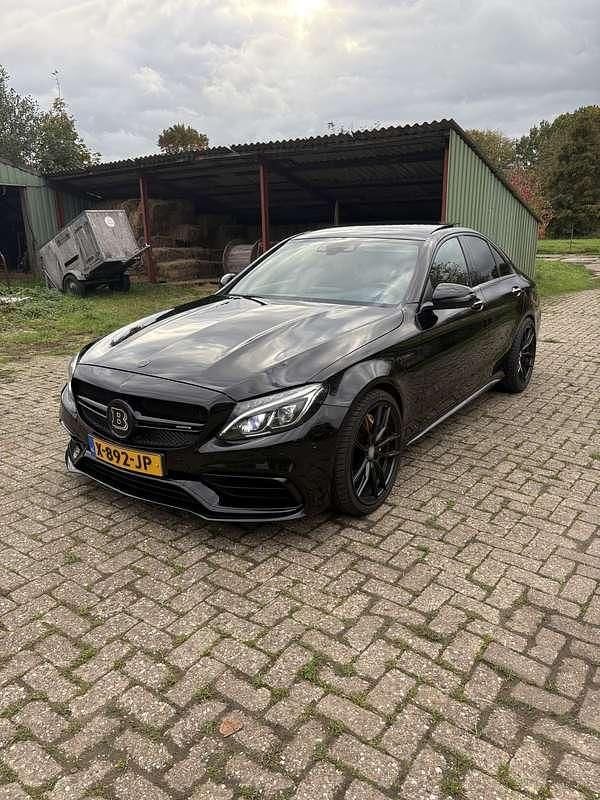 Zwart Gebruikt 2015 Mercedes C63 AMG AMG Sedan | € 41.900 (Eerlijke prijs) - Afbeelding 1/4