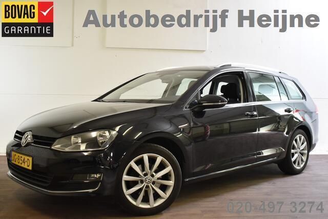 Zwart Gebruikt 2016 VW Golf VII Highline Stationwagen | € 13.945 (Goede deal) - Afbeelding 1/4