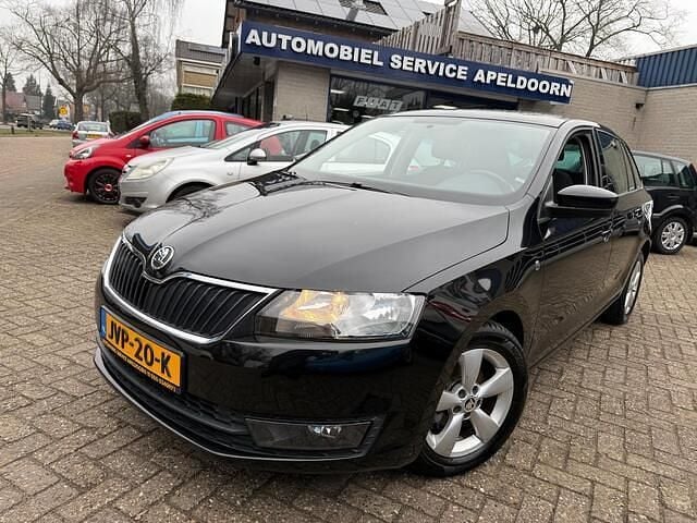 Zwart Occasion 2014 Skoda Rapid Business Line Hatchback | € 7.950 (Eerlijke prijs) - Afbeelding 1/4