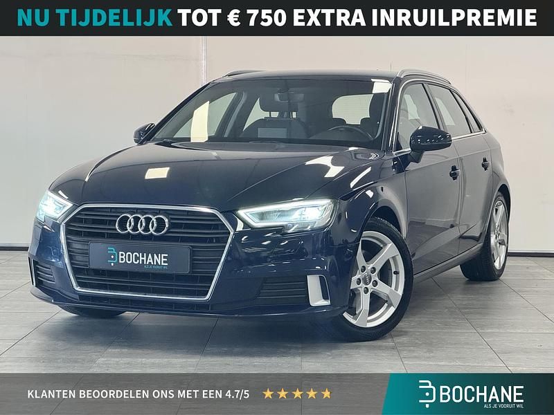 Blauw Gebruikt 2019 Audi A3 Sportback Sport Hatchback | € 19.745 - Afbeelding 1/4