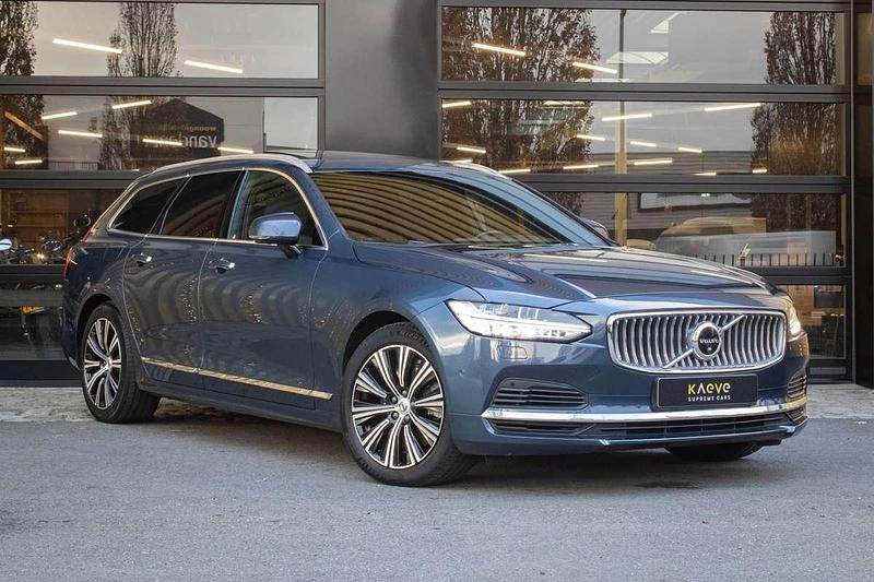 Blauw Gebruikt 2021 Volvo V90 Inscription Stationwagen | € 34.950 (Eerlijke prijs) - Afbeelding 1/4