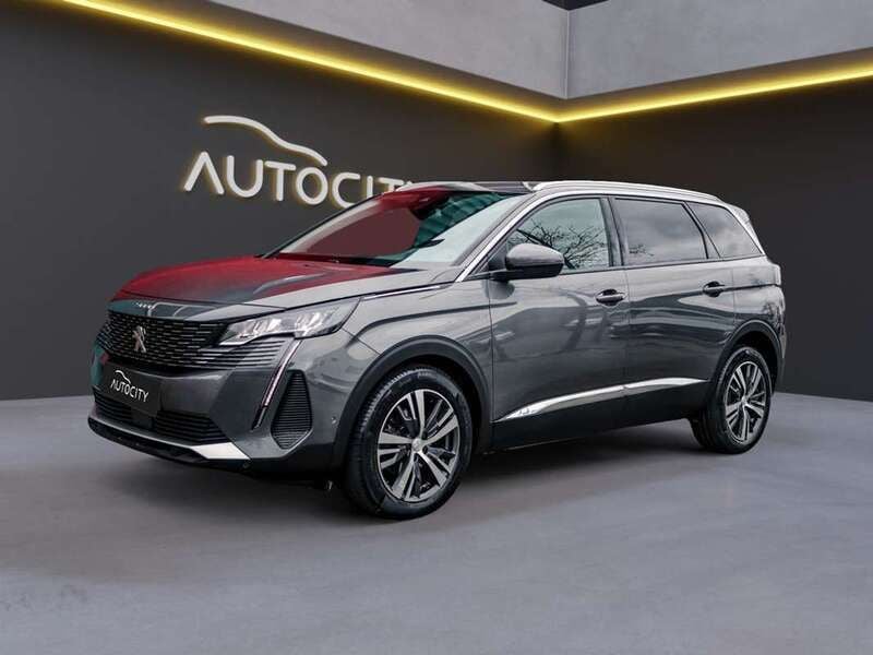 Grijs Gebruikt 2021 Peugeot 5008 Allure MPV | € 25.750 (Eerlijke prijs) - Afbeelding 1/4