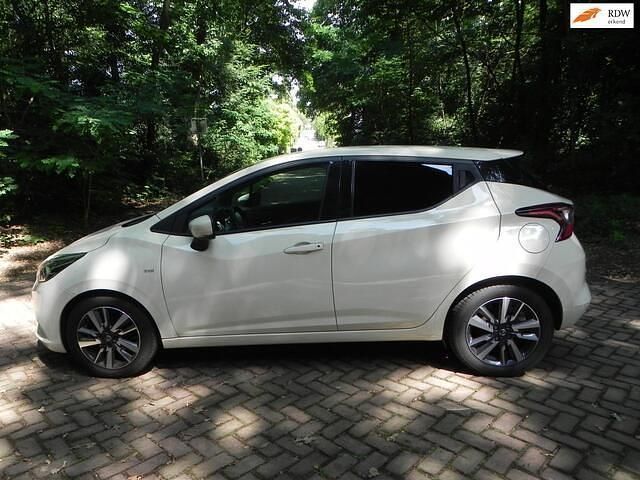 Wit Gebruikt 2017 Nissan Micra N-Connecta Hatchback | € 9.750 (Eerlijke prijs) - Afbeelding 1/4
