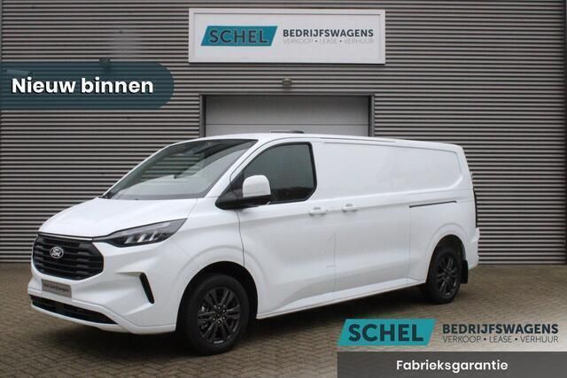 Wit Nieuw 2024 Ford Transit Custom Limited Van | € 42.950 (Super prijs) - Afbeelding 1/4