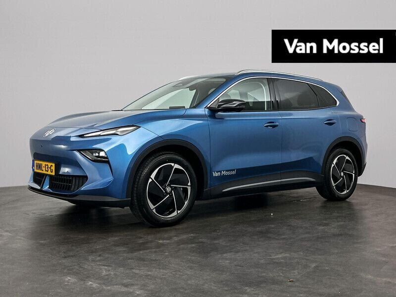 Blauw Nieuw 2025 MG MG5 EV Luxury Stationwagen | € 39.950 (Eerlijke prijs) - Afbeelding 1/4