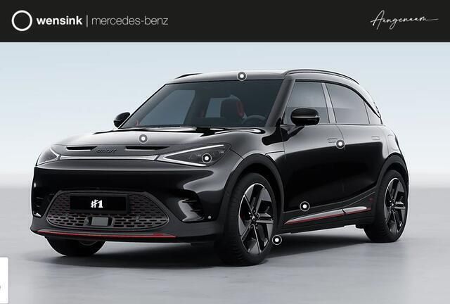 Zwart Nieuw 2025 Smart #1 Brabus SUV | € 47.950 (Eerlijke prijs) - Afbeelding 1/4