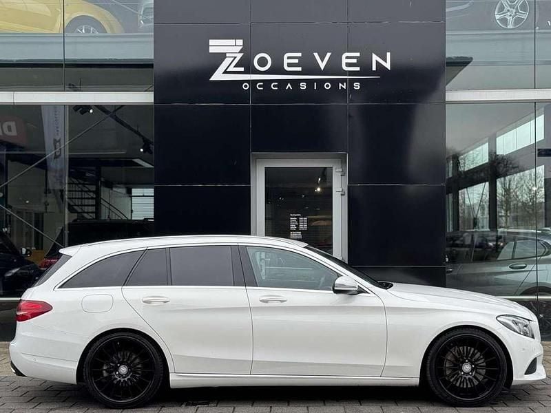 Occasion Mercedes C350e Edition 211 PK (155 kW) 2015 Wit Stationwagen