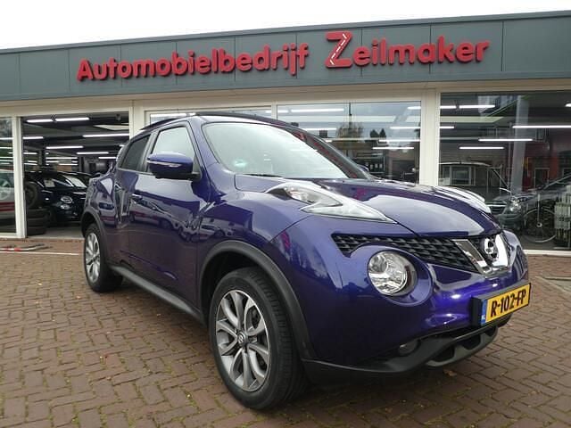 Blauw Gebruikt 2017 Nissan Juke Acenta SUV | € 14.750 (Duur) - Afbeelding 1/4