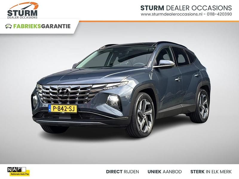 Blauw Gebruikt 2022 Hyundai Tucson Premium SUV | € 32.490 (Eerlijke prijs) - Afbeelding 1/4