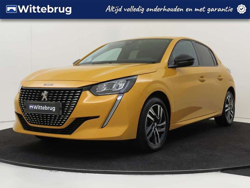 Geel Gebruikt 2022 Peugeot 208 Allure Hatchback | € 15.425 (Goede deal) - Afbeelding 1/3