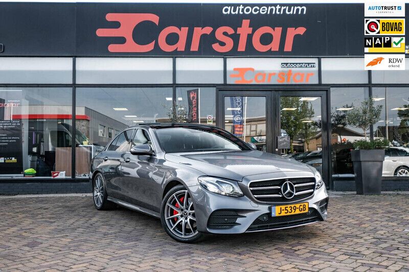 Grijs Gebruikt 2020 Mercedes E200 Business Sedan | € 44.950 - Afbeelding 1/4
