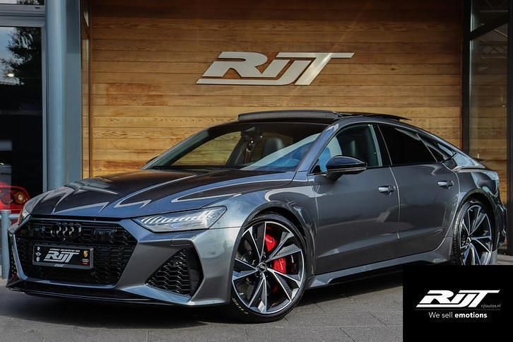 Grijs (metallic) Occasion 2019 Audi RS7 Sport Hatchback | € 97.950 - Afbeelding 1/4