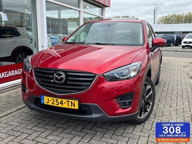 Rood Gebruikt 2017 Mazda CX-5 SUV | € 18.999 (Goede deal) - Afbeelding 1/4