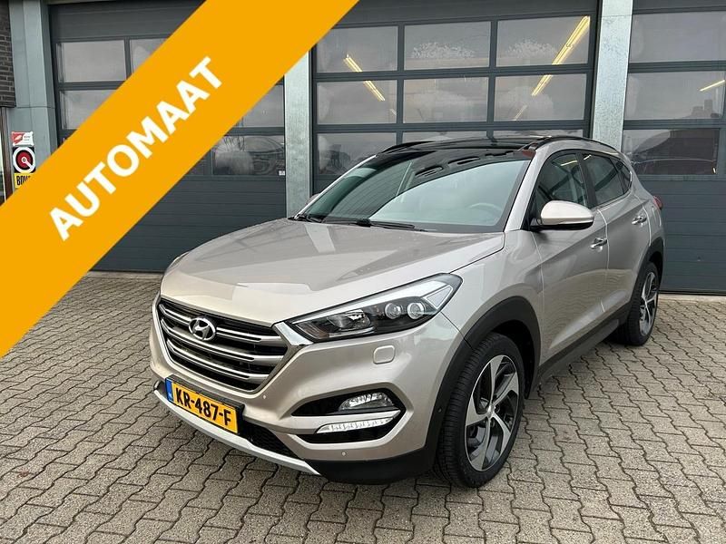 Grijs Occasion 2016 Hyundai Tucson Premium SUV | € 18.835 (Eerlijke prijs) - Afbeelding 1/4