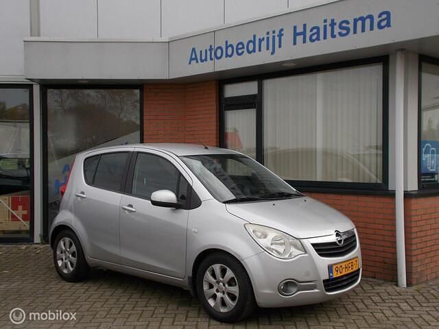Grijs Occasion 2008 Opel Agila Enjoy Hatchback | € 3.950 (Eerlijke prijs) - Afbeelding 1/4