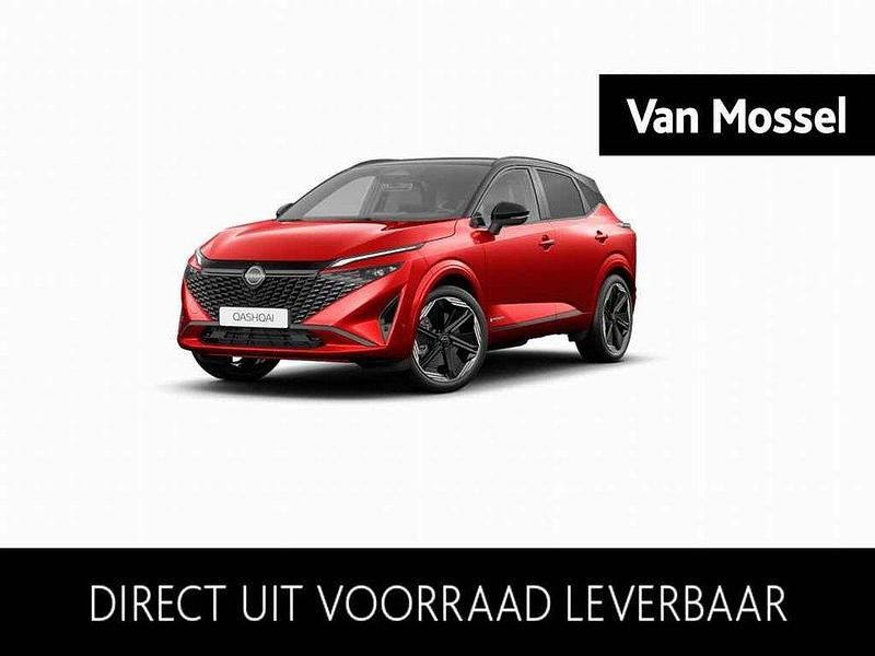 Two tone fuji sunset red / dak carbon black ( Nieuw 2025 Nissan Qashqai Pack SUV | € 40.646 (Super prijs) - Afbeelding 1/4