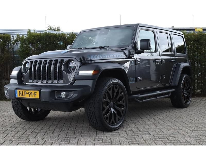 Grijs Gebruikt 2023 Jeep Wrangler Unlimited Rubicon SUV | € 69.900 (Eerlijke prijs) - Afbeelding 1/4