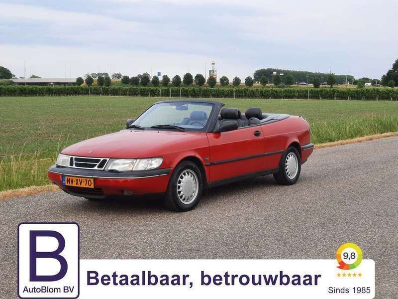 Rood Gebruikt 1996 Saab 900 Cabriolet Cabriolet | € 6.950 - Afbeelding 1/4