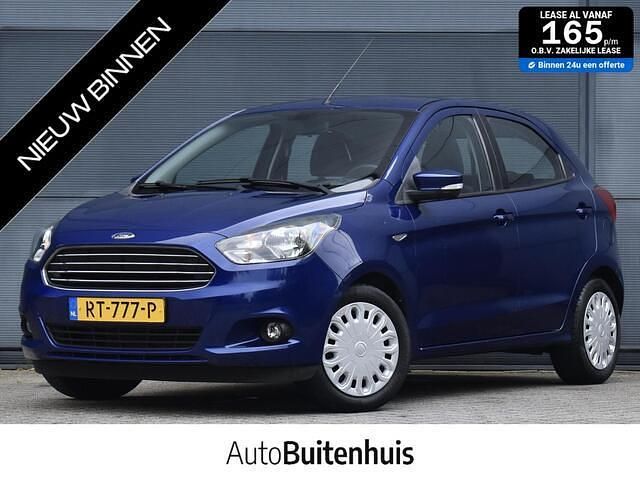 Blauw Gebruikt 2018 Ford Ka Plus Trend Hatchback | € 9.995 (Eerlijke prijs) - Afbeelding 1/4