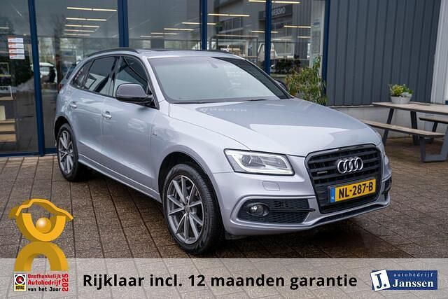 Grijs Occasion 2017 Audi Q5 Sport SUV | € 24.940 (Super prijs) - Afbeelding 1/3