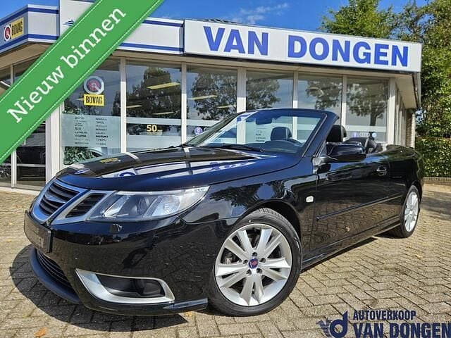 Zwart Gebruikt 2008 Saab 9-3 Cabriolet Aero Cabriolet | € 19.450 (Eerlijke prijs) - Afbeelding 1/4