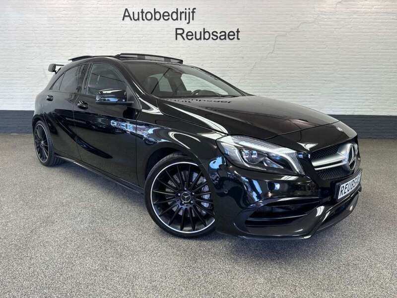 Zwart Gebruikt 2016 Mercedes A45 AMG AMG Hatchback | € 25.995 (Super prijs) - Afbeelding 1/4