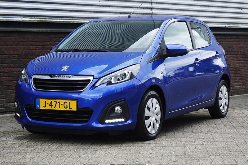Blauw Occasion 2020 Peugeot 108 Active Hatchback | € 9.450 (Eerlijke prijs) - Afbeelding 1/4