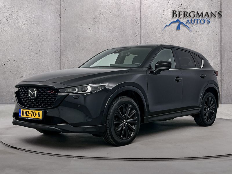 Zwart Gebruikt 2022 Mazda CX-5 Homura-Line SUV | € 32.900 (Eerlijke prijs) - Afbeelding 1/4