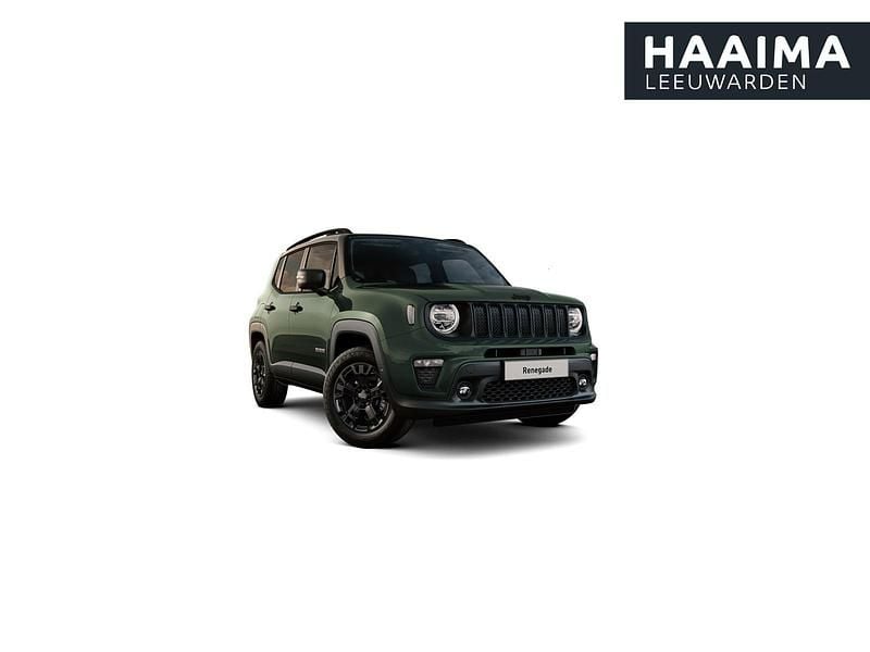 Groen, metallic lak Nieuw 2025 Jeep Renegade North SUV | € 45.453 (Eerlijke prijs) - Afbeelding 1/4