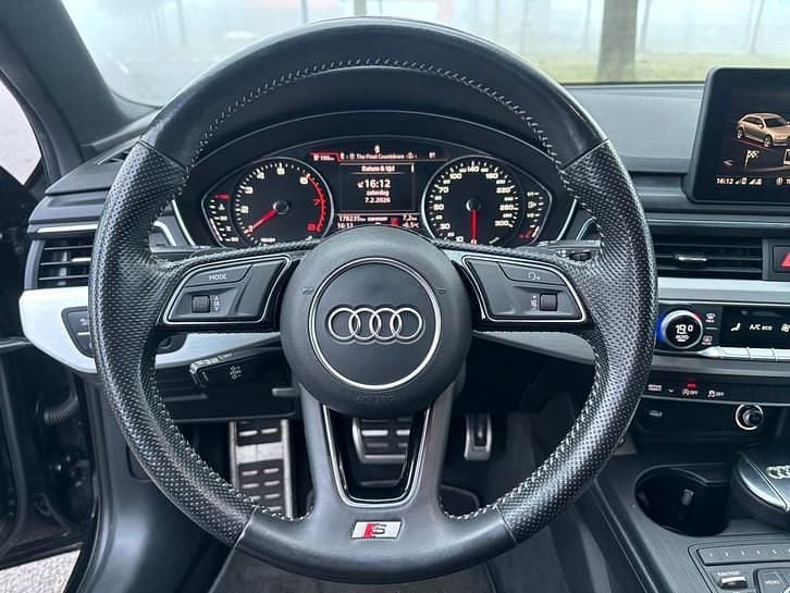 Occasion Audi A4 S-Line 150 PK (110 kW) 2017 Zwart Stationwagen