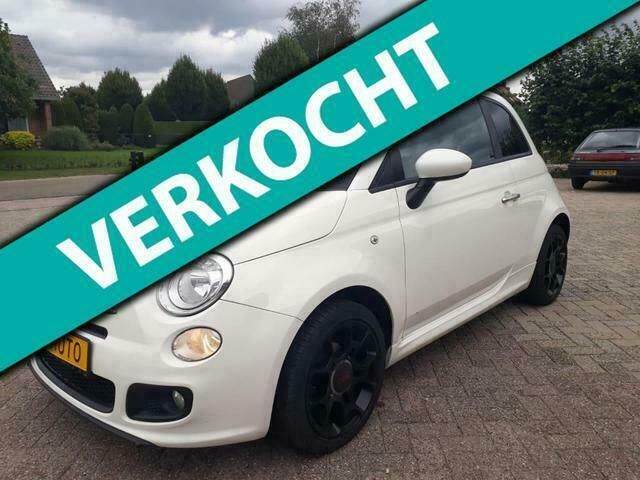 Wit Gebruikt 2014 Fiat 500 Lounge Hatchback | € 8.295 (Iets duurder) - Afbeelding 1/4