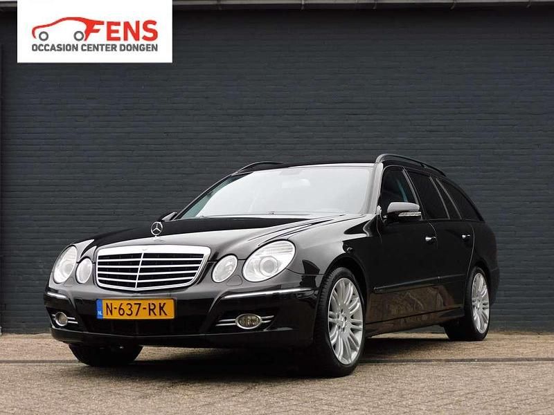 Zwart Gebruikt 2007 Mercedes E280 Classic Stationwagen | € 8.940 (Iets duurder) - Afbeelding 1/4