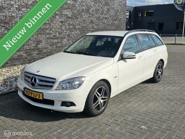 Wit Occasion 2011 Mercedes C180 Business Stationwagen | € 3.750 (Eerlijke prijs) - Afbeelding 1/4