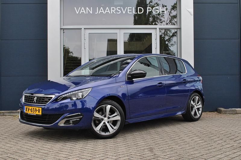 Blauw Occasion 2016 Peugeot 308 GT-line Hatchback | € 14.900 - Afbeelding 1/4