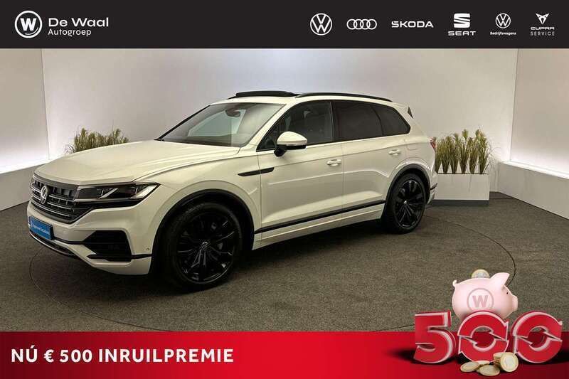 Wit Gebruikt 2021 VW Touareg R SUV | € 58.900 (Eerlijke prijs) - Afbeelding 1/3